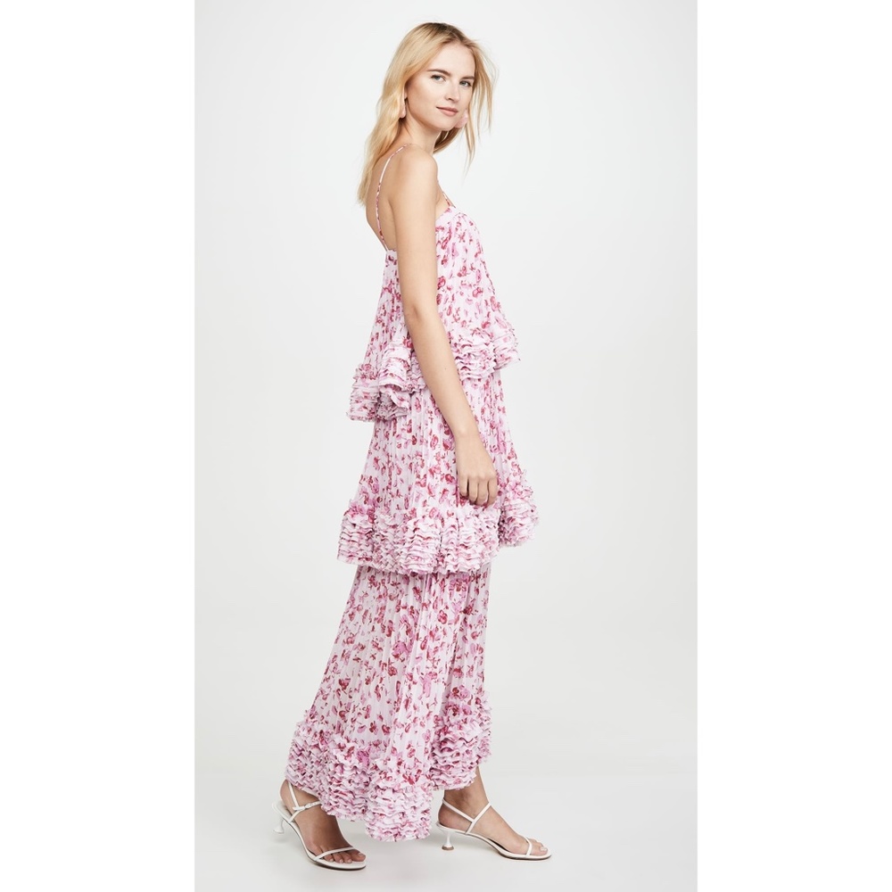 AMUR Nicola Dress in Frozen Rose Pressed Floral (NWT) - Picture 10 of 11
